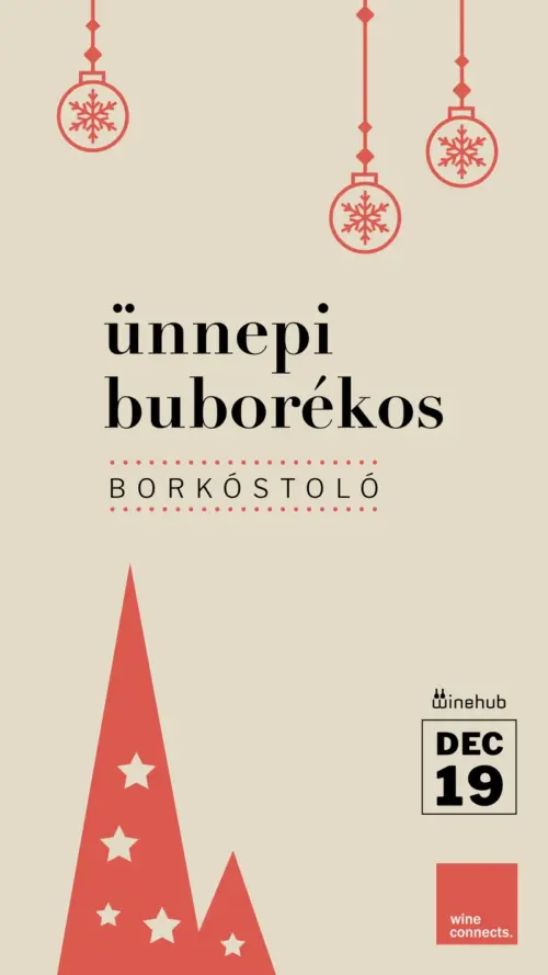 Ünnepi buborékos kóstoló