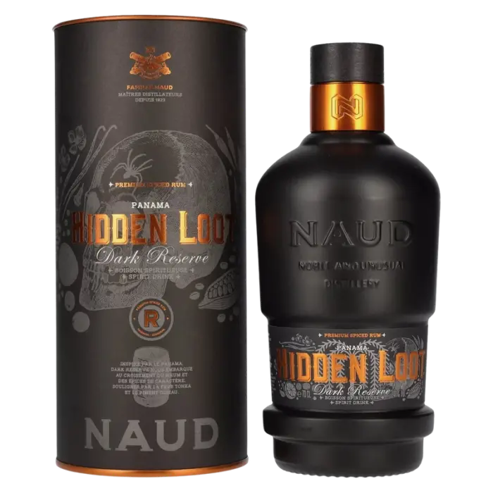 NAUD NAUD Hidden Loot Dark Reserve Rum DD. 41% 0,7 L