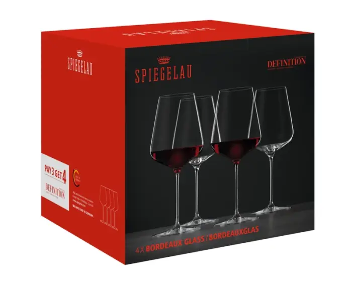 Spiegelau Definition Bordeaux Glass Set/4 (1350477)