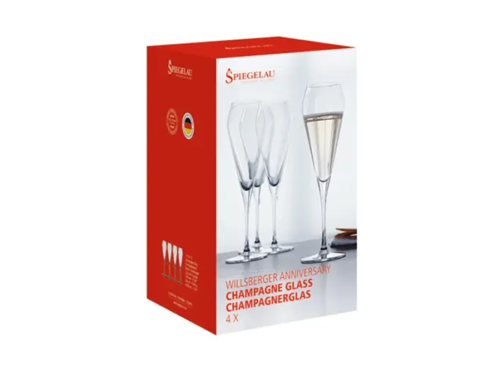 Spiegelau Willsberger Anniversary Champagne Flute Set/4 (1416175)